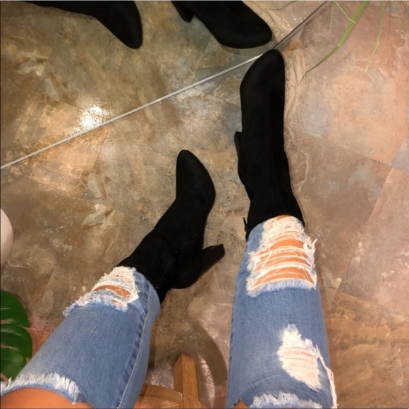 NEW Nessa Booties- in Black - Picture 5 of 5